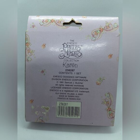 Precious Moments Karen Personalized Plate with‎ Easel - Picture 2 of 6